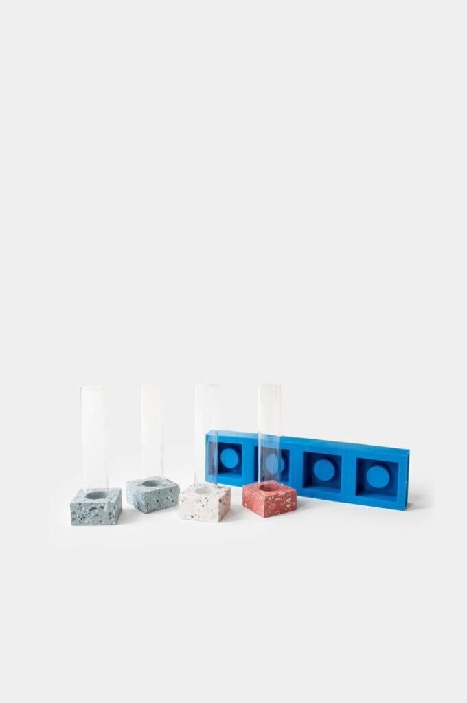 Silikonform Pro - Vase / Block S 4,5 × 4,5 cm