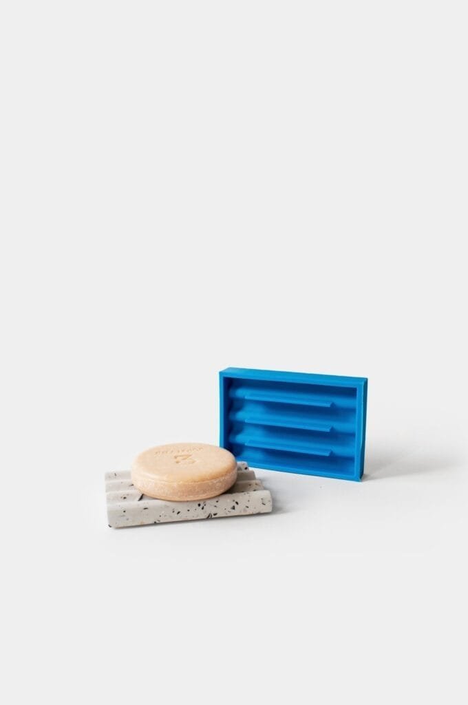 Silikonform Pro - Seifenschale Lange Wellen 7 x 11 cm