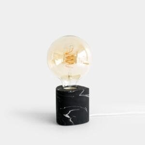 Tafellamp Walter Lampen House Raccoon Zwart Marmer 